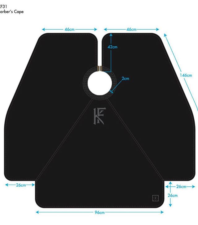 KF BARBER CAPE,  Matte coated lightweight cotton fabric 3 panel barber’s cape with an elastic collar, finished edges, matching stitching throughout! Buy yours now WWW.KNIFEFLAG.COM @knifeandflag #apron #knifeflag #aprons #knifeandflag #barber #barbershopconnect #barbercape #CAPE #survivalunion